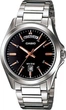 Мужские оригинальные часы Casio MTP-1370D-1A2VDF Серебро\черный с золотом экран - изображение 2