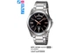 Мужские оригинальные часы Casio MTP-1370D-1A2VDF Серебро\черный с золотом экран - изображение 1