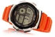 Часы Casio AE-1000W-4B с серым циферблатом и оранжевым ремешком. - изображение 2
