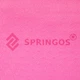 Йога кольцо для фитнеса и аэробики Springos Yoga Wheel YG0022 33 см розовый/бирюзовый - изображение 7