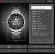 Мужские часы Skmei 1600 Серебристые - изображение 4