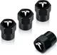 Колпачки на ниппель для Тесла Alitek Short Black Tesla (4 шт) (67068) - изображение 1