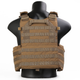 Плитоноска-тактический быстросъемный военный жилет Emersongear Quick Release 094K style Plate Carrier Койот EM7405CB - изображение 3