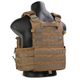 Плитоноска-тактический быстросъемный военный жилет Emersongear Quick Release 094K style Plate Carrier Койот EM7405CB - изображение 12