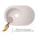 Кухонная мойка Lidz 780x500/200 COL-06 (LIDZCOL06780500200) - изображение 12