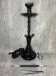 Кальян Deluxe 506 Medium 60 см matt black повний комплект - зображення 1