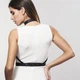Портупея женская на грудь из заменителя кожи черная Bijoux Indiscrets MAZE - изображение 8