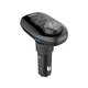 ФМ модулятор Hoco E45 with Bluetooth FM Happy Route |2USB,3.1A, MicroSD|. Black - изображение 5