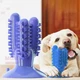 Гумова іграшка - кактус для чищення зубів собак під час гри DOG CACTUS Зубна щітка для тварин - кактус для зубів та масажу ясен Синій - зображення 2