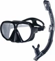 Набор маска и трубка Aqua Speed Vanua + Borneo 8235 унисекс OSFM Черный (610-07) (5908217682352) - изображение 1