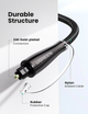 Кабель аудио Ugreen Toslink оптический 4.2mm 1М Black (AV108) - изображение 4