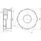 Футорка SD Forte 2"х3/4" НВ SF3745020 - изображение 2