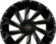 LA CHANTI PERFORMANCE LC-OF10 Gloss Black + Milled R22 W12 PCD5x127/139.7 ET-44 DIA87.1 - зображення 1