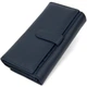 Жіночий стильний гаманець ST Leather Wallet 19387 Темно-Синій - зображення 2