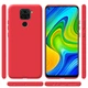 Чехол силиконовый Xiaomi Redmi Note 9 Красный (41193) - изображение 2