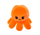 М'яка іграшка восьминіжка-перевернушка Funny Octopus №5 антистрес 20x10 см Оранжево-Жовтий Без бренду - зображення 1