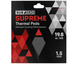 Термопрокладка SubZero SUPREME 100x100x1.5 мм SubZero Thermal Pad 19.8 W/mK сіра - изображение 1