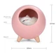 Детский ночник Котик в домике Pet House Светильник с регулировкой яркости Розовый - изображение 4