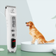 Акумуляторна машинка для стрижки тварин SMEHNSER D3 Pet Clipper з насадками 2200 mAh Білий - зображення 9