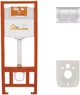 Инсталляция для подвесного унитаза QTAP Nest ST скнопкой смыва QT0133M425M06028CRM - изображение 1