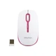 Мышь MEETION MT-R547 белая с красным беспроводным оптическим Wireless 2.4G - изображение 1