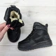 Ботинки детские для мальчика Jong Golf зимние черные спортивного плана 33 р (21 см) 1853 - изображение 9