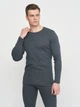 Термолонгслив мужской хлопковый Cornette Ribbed 214 XL Graphite (5902458027125) - изображение 1