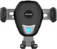 Держатель AWEI with wireless charger CW2 10W/QC/2A black - изображение 1