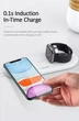 Беспроводная зарядка Qi USAMS 2IN1 для Apple Watch & Mobiles & Earbuds US-CD119 2A 10W - изображение 3