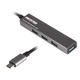 Концентратор USB-хаб Maxxter HU3C-4P-01 Dark Grey (HU3C-4P-02) - изображение 1