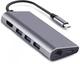Концентратор USB-хаб Dynamode Dock-USB-TypeC-HDMI-USB3.0-RJ45 - изображение 1