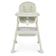 Детский стульчик для кормления Bambi M 4136-2 Ice Gray серый - изображение 3