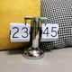 Перекидные ретро часы Retro Flip Down Clock Серебристый корпус, белые лопасти (sv0042-wh) - изображение 2