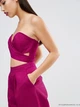Яркий плотный комбинезон с широкими штанинами ASOS AS150620-12 2XL (799642XL) Розовый - изображение 2
