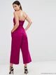 Яркий плотный комбинезон с широкими штанинами ASOS AS150620-12 2XL (799642XL) Розовый - изображение 3