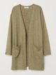 Кардиган H&M 0619962 146 cm (73349146cm) Хакі - зображення 2