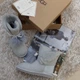 Уггі жіночі світлі короткі зимові замшеві сірі, 37, 1018517с, UGG - зображення 10