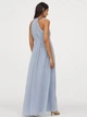 Платье длинное летнее женское H&M 0608016 34 Синее (KAY2000001293270_LD2000001293270) - изображение 2