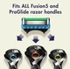 Сменные картриджи для бритья (лезвия кассеты) мужские Gillette ProGlide Power США 12 шт - изображение 2