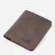 Портмоне шкіряне Shvigel leather-16601 Коричневе - зображення 1