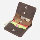 Портмоне шкіряне Shvigel leather-16601 Коричневе - зображення 5