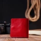 Портмоне шкіряне Shvigel leather-16607 Червоне - зображення 7