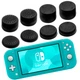 Силиконовые накладки на стики Honson для Nintendo Switch Lite черный 8 шт - изображение 1