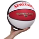 Мяч баскетбольный № 7 композитная кожа SPALDING SUPER FLITE белый-черный-красный 76929Y - изображение 5