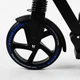 Двухколесный самокат Best Scooter складной, амортизатор, стоп сигнал. Black and blue (105431) - изображение 4