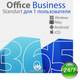 Microsoft 365 Бізнес Стандарт, Office 365 Business Standard, річна підписка для 1 користувача (ESD - електронний ключ, всі мови) (KLQ-00217) - зображення 1