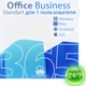 Microsoft 365 Бізнес Стандарт, Office 365 Business Standard, річна підписка для 1 користувача (ESD - електронний ключ, всі мови) (KLQ-00217) - зображення 2