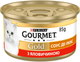Упаковка влажного корма для кошек Purina Gourmet Gold Соус Де-Люкс кусочки в соусе с говядиной 12 шт по 85 г (7613036705141) - изображение 2