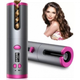Плайка Ramindong для завивки волосся, Hair curler безпровідний з кераміки чорний - зображення 2