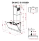 Витяжка Perfelli DN 6452 D 850 WH LED - изображение 6